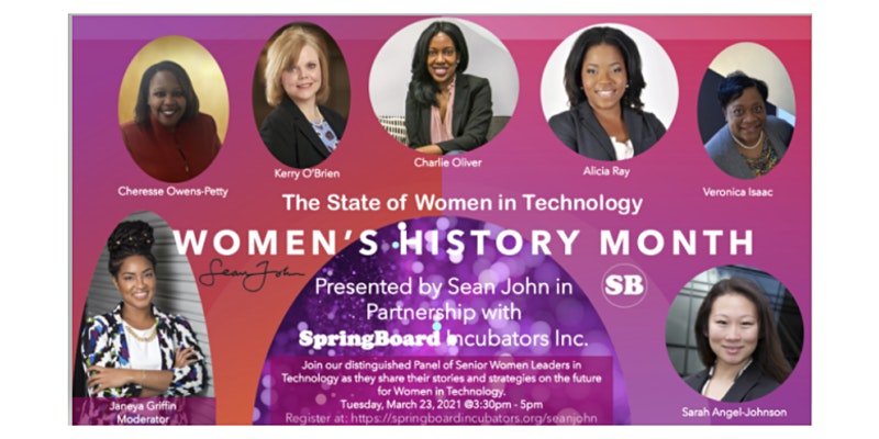 Women's History Month The State of Women in Technology | The Collective Rising Events