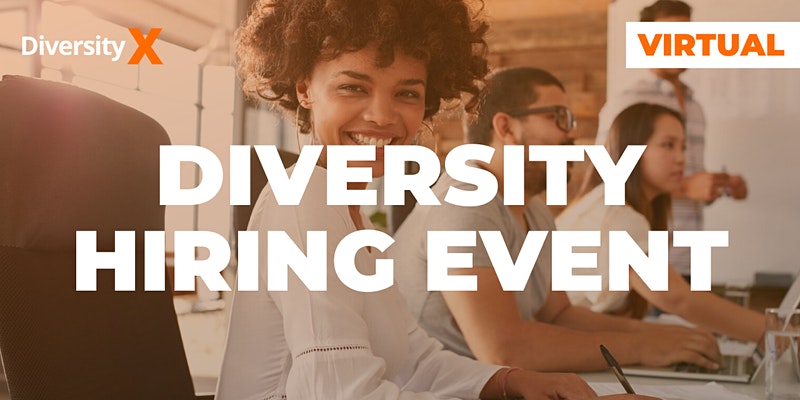 DiversityX Virtual Hiring event on The Collective Rising Events Page