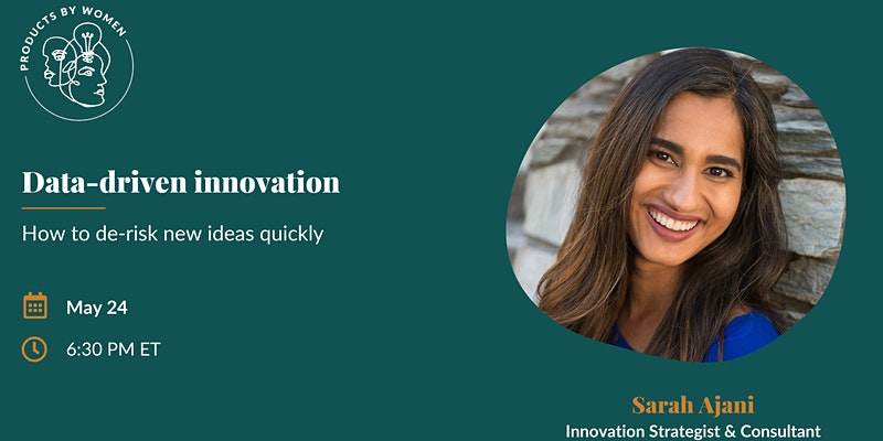 Data-driven innovation w: Sarah Ajani Innovation Strategist and Consultant | The Collective Rising Events