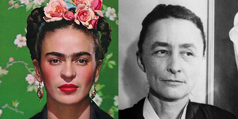 Frida Kahlo and Georgia O'Keeffe Gender Rebels, Lovers, Artists | The Collective Rising Events