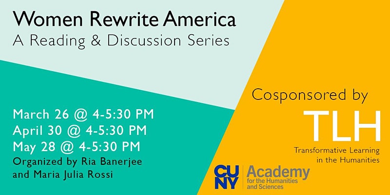 Women Rewrite America A Reading and Discussion Series | The Collective Rising Events
