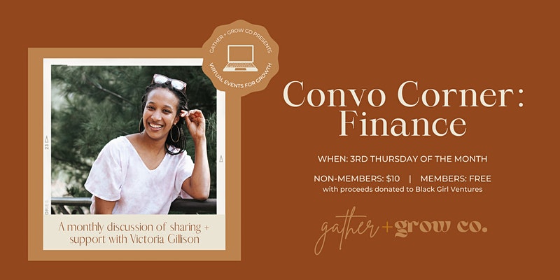 Convo Corners Finance | The Collective Rising Events