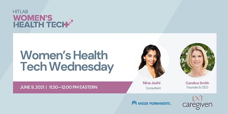 Women's Health Tech Wednesdays | Candice Smith, Caregiven | The Collective Rising Events.